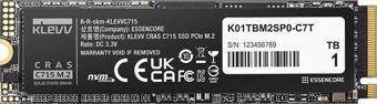 Klevv Cras C715 1Tb Nvme Pcıe Gen3 X4 Okuma 3200Mb – Yazma 2000Mb M.2 Ssd (K01Tbm2Sp0-C7T)