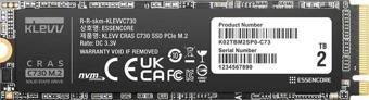 Klevv Cras C730 2Tb Nvme Pcıe Gen3 X4 Okuma 3700Mb – Yazma 2800Mb M.2 Ssd (K02Tbm2Sp0-C73)