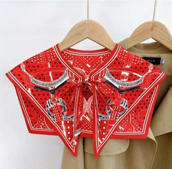 Elevaglam Yeni Stil Omuz Şalı Kırmızı