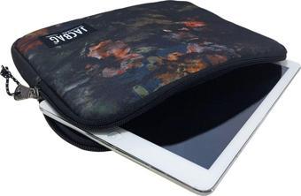 Jacbag Yeşil Yapraklar Unisex Tablet Çantası/Kılıfı (Suya Dayanıklı Malzeme)