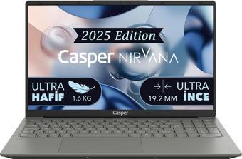 Nirvana X600.1315-8U00X-G-F Intel Core i3-1315U 8GB RAM 250GB NVME SSD Freedos Laptop 15.6"