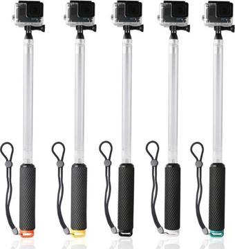 Aksiyon Kamera Şamandıralı Çiftli Monopod