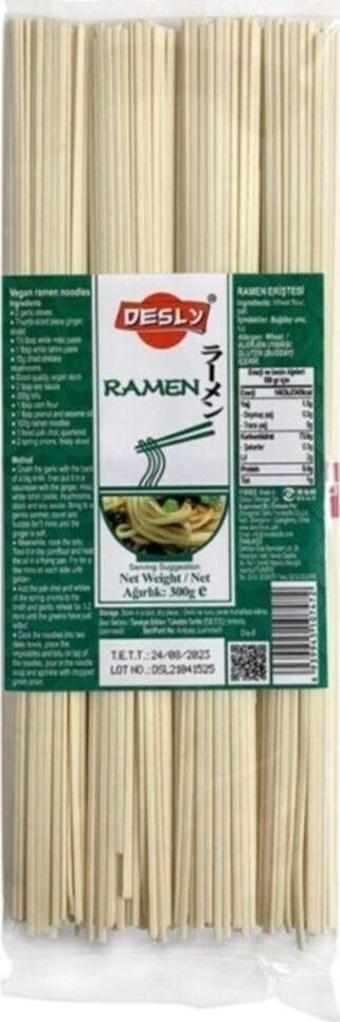 Desly Ramen Eriştesi Ramen Noodle 300G