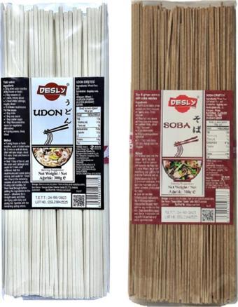 Desly Udon Ve Soba Eriştesi 2'Li Set / Japon Eriştesi 2'Li Set