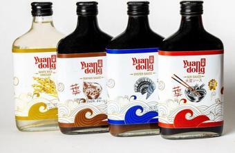 Yuandong 4Lü Küçük Boy Sos Seti, Soya Sosu, Teriyaki Sosu, Pirinç Sirkesi, İstiridye Sosu, 250 Ml