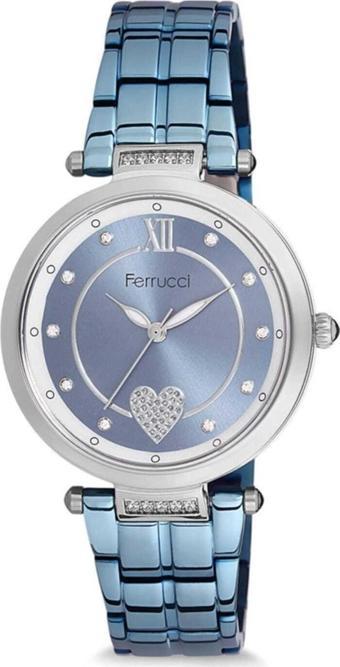 Ferrucci Mavi Çelik Kadın Kol Saati 135505