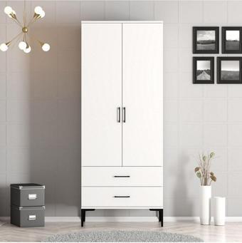 Variant Mobilya Kumsal 2 Kapılı Gardrop T - Beyaz
