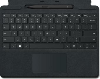 Microsoft Surface Pro Copilot+ PC (11.Sürüm), Pro 10, 9, 8, X Uyumlu Q US İngilizce Klavye ile Slim Pen 2 – 8X6-00182