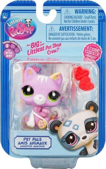 Littlest Pet Shop Minişler Tekli Paket S2 – Mor Kedi 00522-G7-74