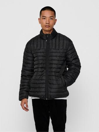 Only & Sons Paul Erkek Siyah Şişme Mont - 22015122