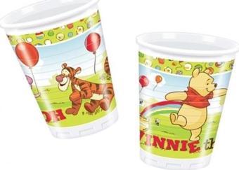 Disney Winnie The Pooh Plastik Bardak 8 Adet