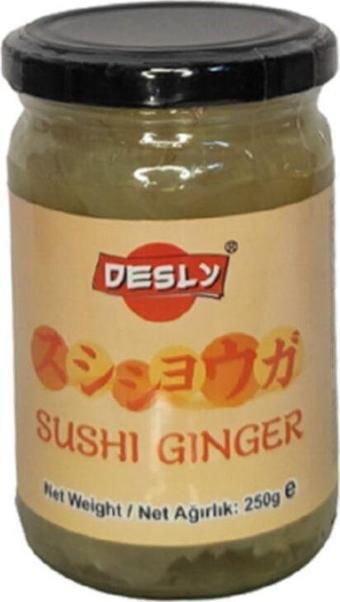 Desly Beyaz Zencefil Turşusu ( Shushi Ginger Pickles) - 250G