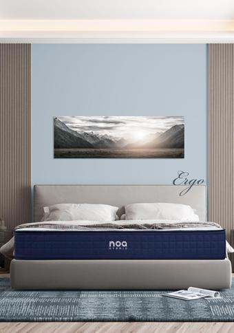 Noa Yatak Ergo Örme Kumaşlı Full Ortopedik Visco Sünger Yatak