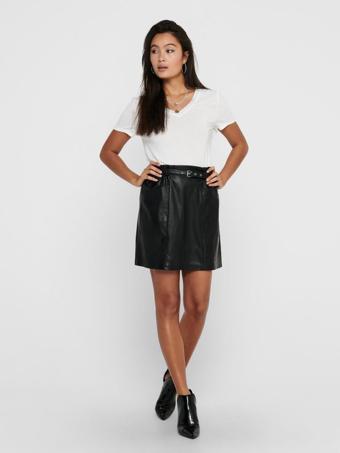 ONLHEIDI FAUX LEATHER SKIRT OTW NOOS