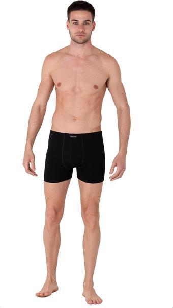 Thermoform Bambu Erkek Şort SİYAH