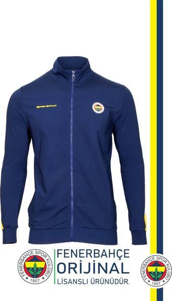 Fenerbahçe Orijinal Lisanslı Dik Yaka Fermuarlı Sweat