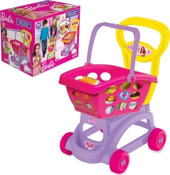 Barbie Sepetli Market Arabası - Mutfak Setleri - Ev Oyuncak Setleri