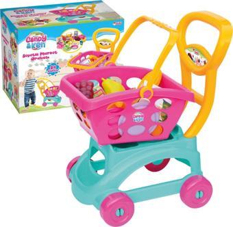 Candy & Ken Sepetli Market Arabası - Mutfak Setleri - Ev Oyuncak Setleri