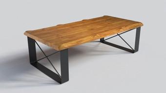 NTCollection Doğal Ağaç Sehpa ( 75 cm - 120 cm ) Renk Seçenekli
