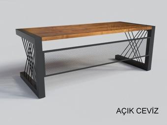 NTCollection Doğal Ahşap Ofis Ve Çalışma Masası - 85 cm - 140 cm - Renk Seçenekli