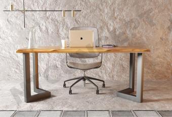 NTCollection Masif Ağaç Ofis Ve Çalışma Masası 75 cm - 160 cm