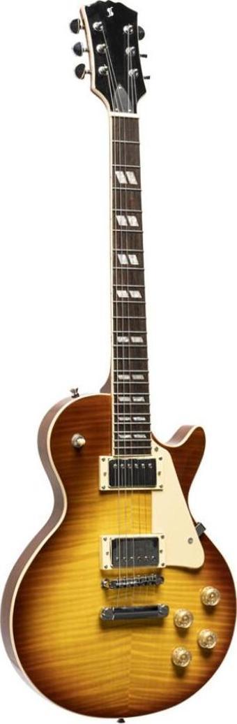 STAGG LES PAUL ELEKTRO GİTAR SEL-DLX TB BST