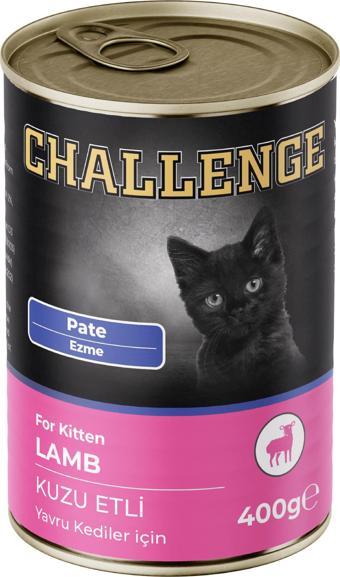 Challenge Pate Kuzu Etli Yavru Kedi Konservesi 400 gr