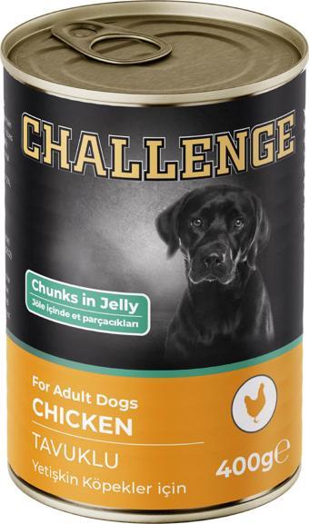 Challenge Tavuklu Yetişkin Köpek Konservesi 400 gr