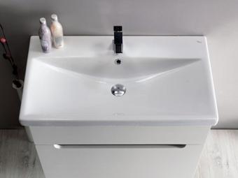 Turkuaz Elite Etajerli Lavabo 80X45 Cm Beyaz