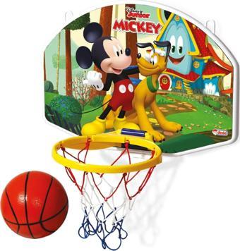 Mickey Mouse Büyük Boy Pota Basketbol Seti - Spor Oyuncakları - Basket Seti