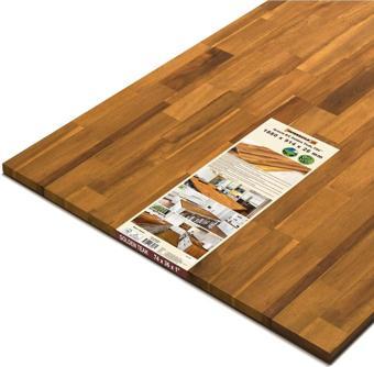 Interbuıld Real Wood Acaciafsc Panel - 1880x914x26 Mm - Altın Tik