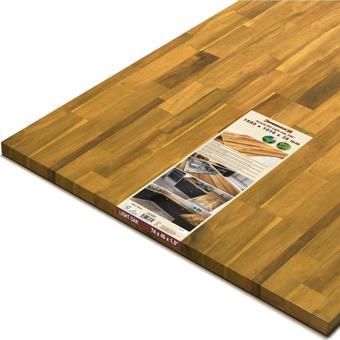 Interbuıld Real Wood Akasya B-C Panel - 1880x1016x38 Mm - Açık Meşe
