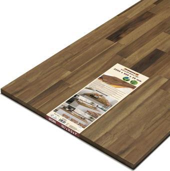 Interbuıld Real Wood Akasya B-C Panel - 2000x800x26 Mm - Kahverengi