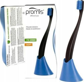 Promis Biplastic Mavi Single Diş Fırçası 6750 - Soft - Tutucu Hediyeli