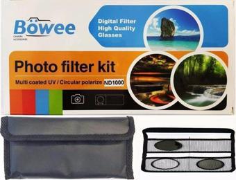 Böwee 46Mm Uv + Cpl + Nd1000 Filtre Kiti