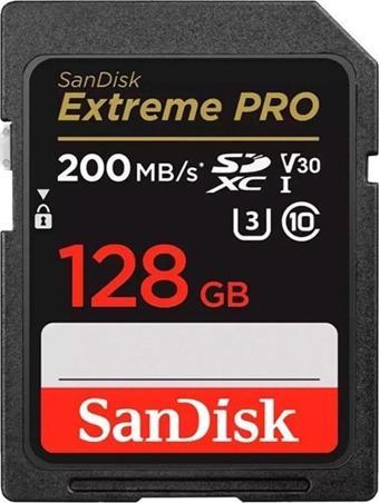 Sandisk Extreme Pro 128Gb 200Mb/S Sdxc Hafıza Kart