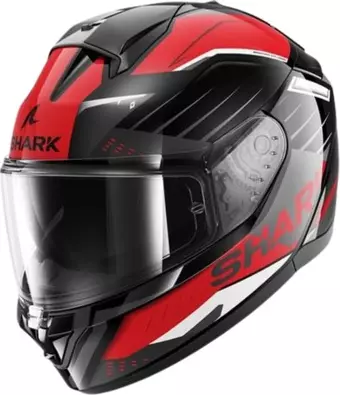 0310 SHARK RIDILL 2 BERSEK KAPALI KASK KIRMIZI SİYAH