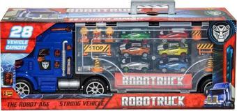 Toysan Oyuncak Tır Seti Robocar 6 Arabalı TOY-36