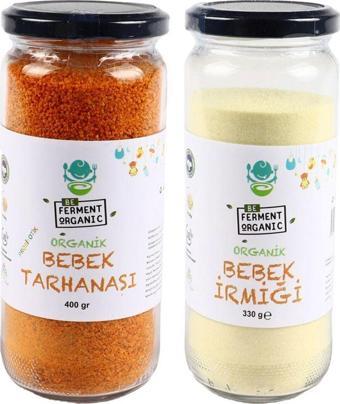 Beorganic Organik Bebek Tarhanası Ve Organik Bebek Irmiği Seti 6 Ay