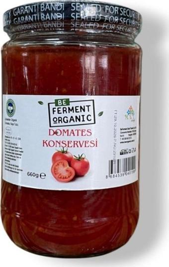 Beferment Beferment Organic Domates Konservesi 600 Gr