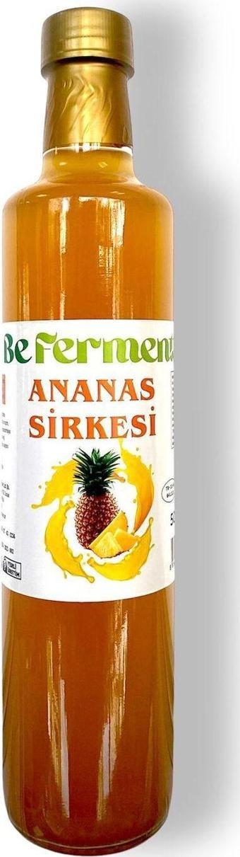 Beferment Doğal Fermente Ananas Sirkesi 500 Ml