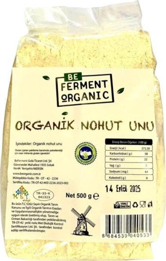 Beferment Organik Nohut Unu 500 G