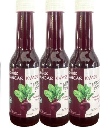 Beferment Organik Pancar Kvass Sade 250 Ml * 3 Adet