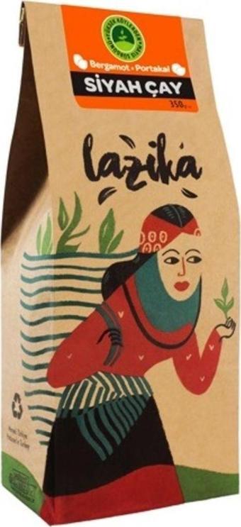 Lazika Lazika Portakal- Bergamot Aromalı Siyah Çay 350G