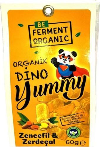 Beferment Organik Zencefil & Zerdeçal Yummy 60 G
