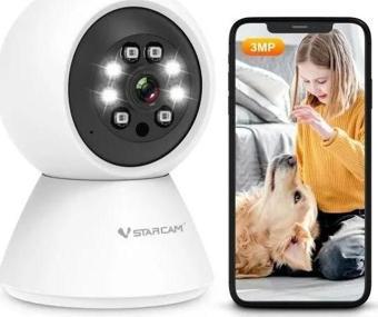 VSTARCAM 3MP İç Mekan Ev Güvenlik Kamerası 1PCS