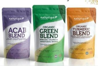 Naturiga Acai Plus, Organik Yeşil Ve Organik Zerdeçallı Karışım 3'Lü Fırsat Paketi