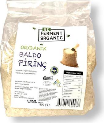 Beorganic Organik Baldo Pirinç 800 G