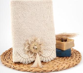 Nazik Home Clara Havlu Bej 30X50