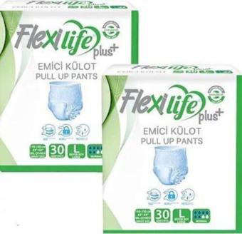 Plus Emici Külot Hasta Bezi Büyük Boy Large 2 Paket 60 Adet